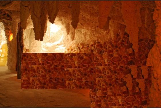 Соляная пещера из гималайскойсоли. 